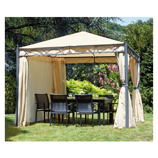 Gazebo da giardino Quadrato