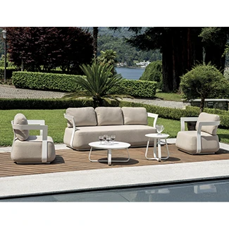 Salotto in alluminio Monaco