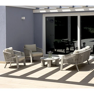 Salotto in alluminio Santa Cruz