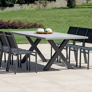 Tavolo in alluminio Amantea